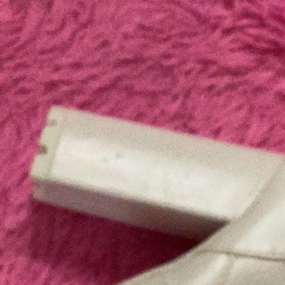 WINTER WHITE BOOTS SIZE 8 W/ 4”HEEL.  LACE AND BUCKLE BY SHOE DAZZLE - Picture 5 of 5